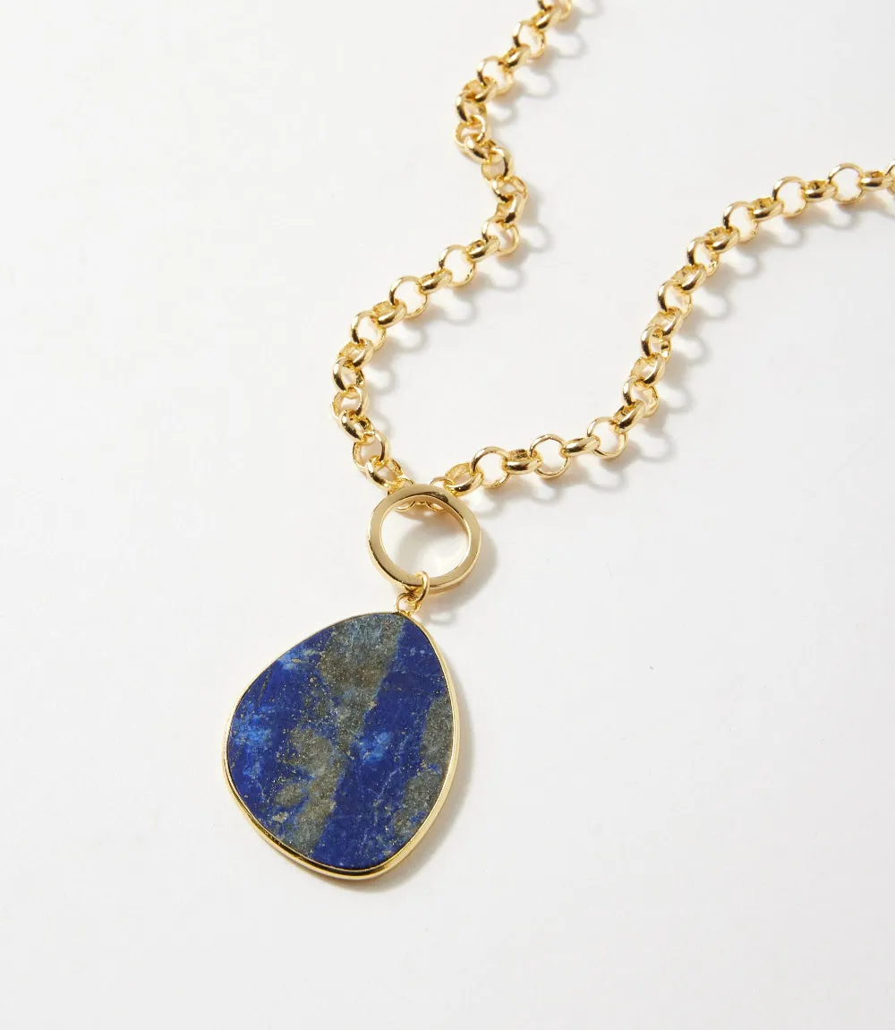 Lapis Pendant Necklace sold by Karen Kane