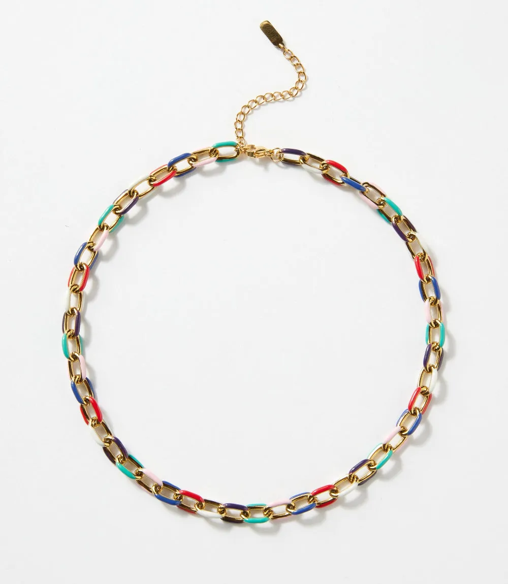 True Hue Chainlink Necklace sold by Karen Kane product image thumbnail 2