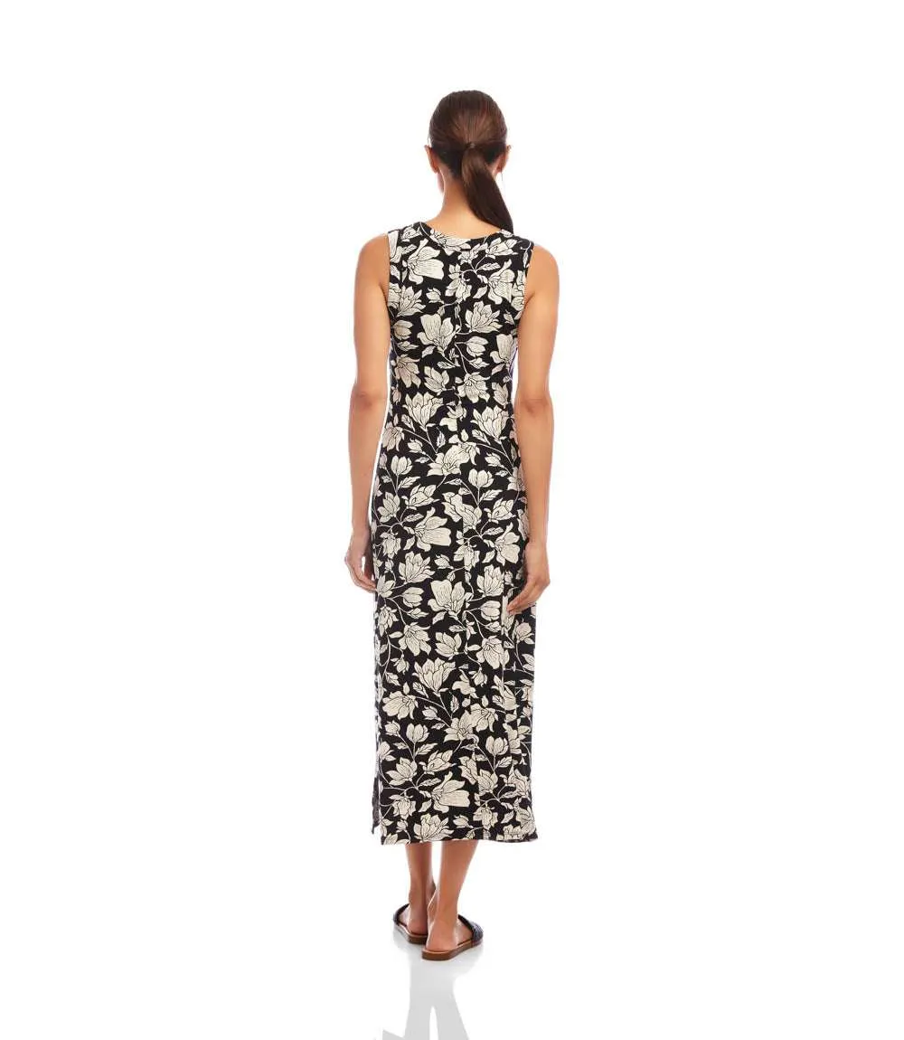 Petite Size Sleeveless V-Neck Midi Dress sold by Karen Kane product image thumbnail 5