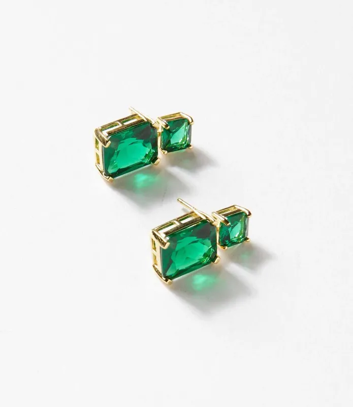 Princess Cut Drop Earrings sold by Karen Kane