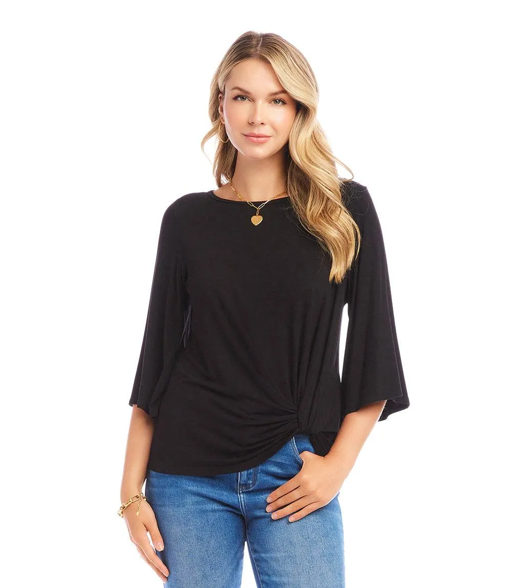Flare Sleeve Pick-Up Top sold by Karen Kane product image thumbnail 3