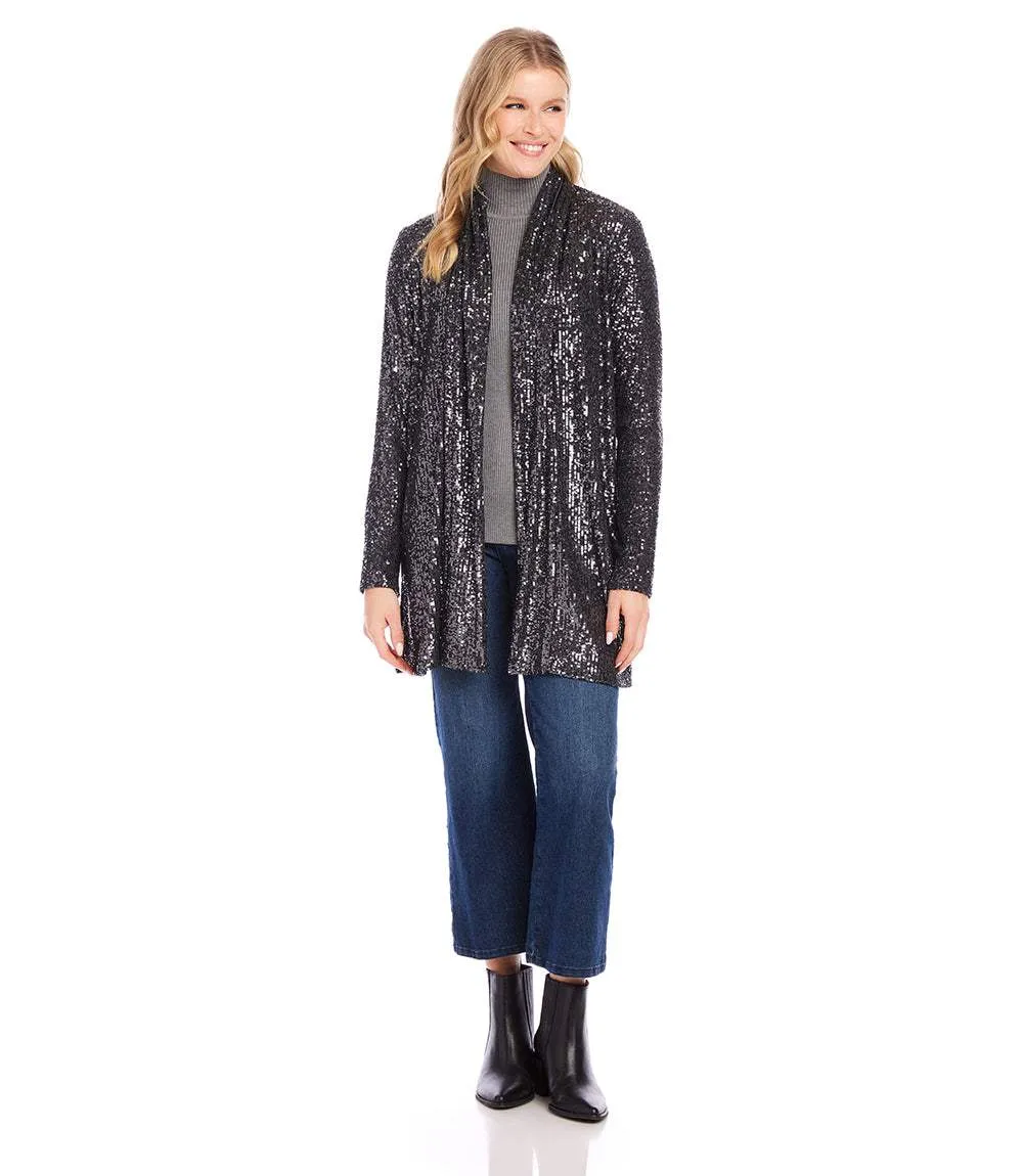 Sequin Duster sold by Karen Kane product image thumbnail 2