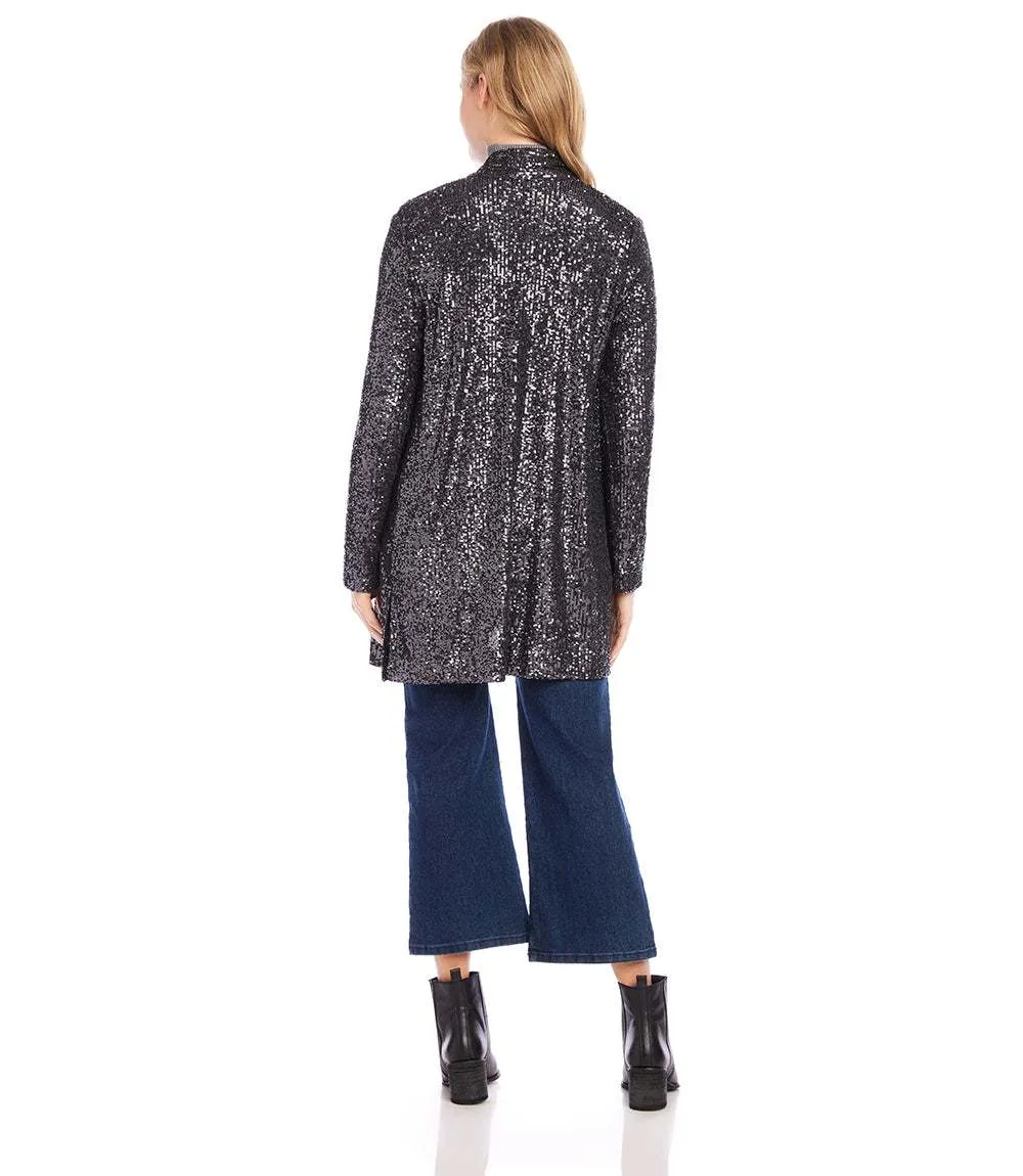 Sequin Duster sold by Karen Kane product image thumbnail 4