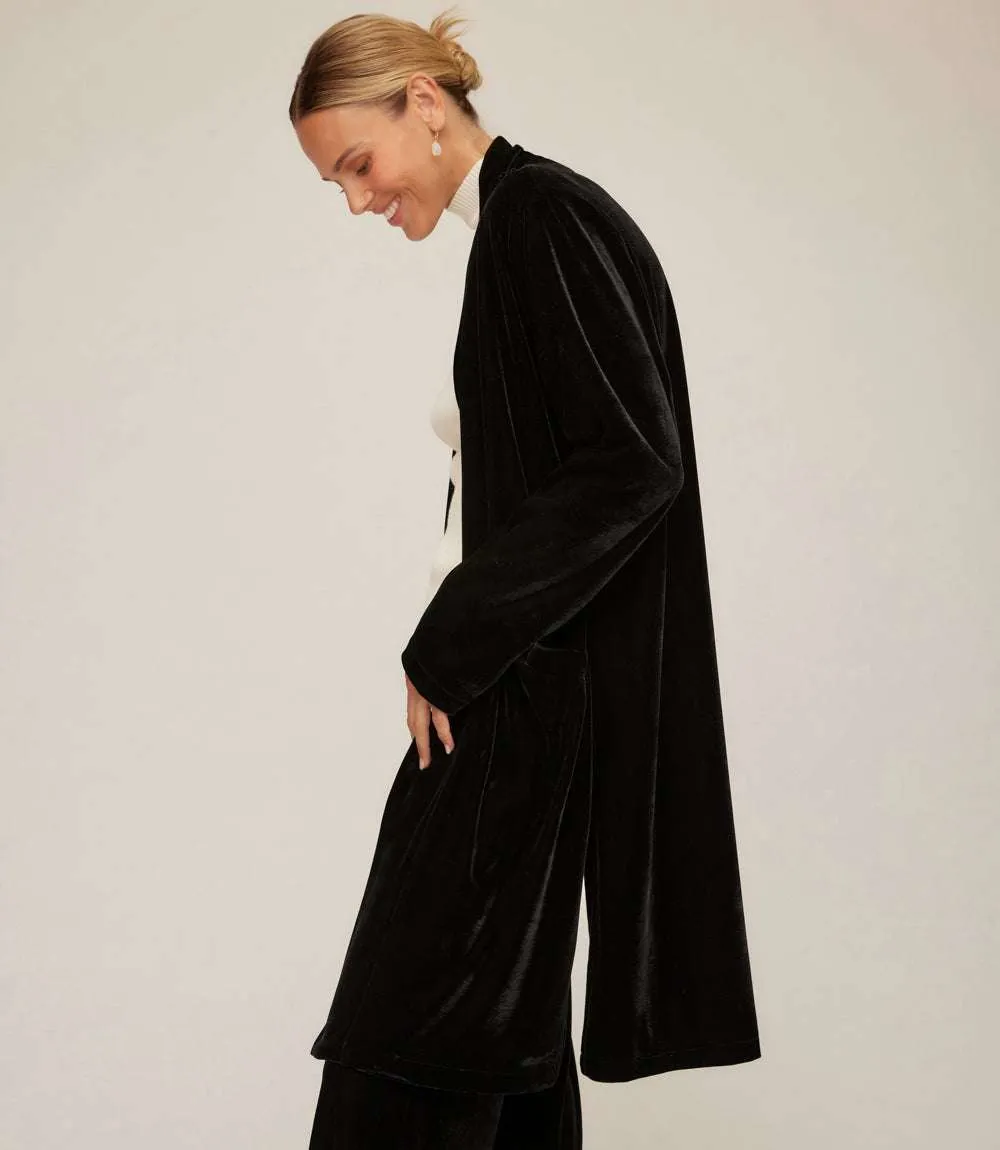 Velvet Duster sold by Karen Kane