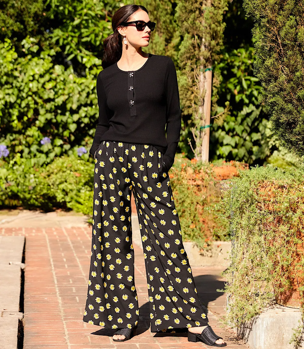 Petite Size Wide-Leg Pants sold by Karen Kane