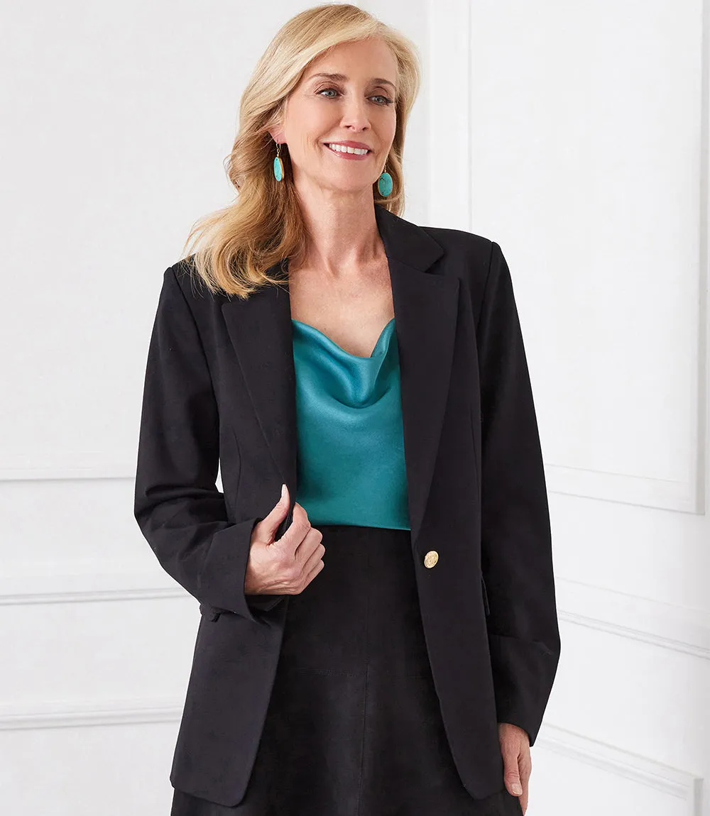 Ponte Knit Blazer sold by Karen Kane product image thumbnail 2