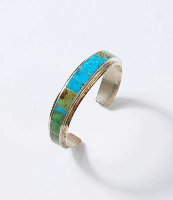 Turquoise Inlay Cuff Bracelet sold by Karen Kane