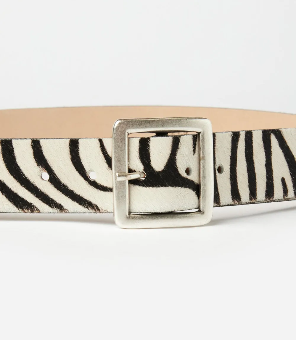 Streets Ahead Zebra Buckle Belt sold by Karen Kane product image thumbnail 2