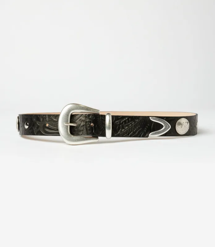 Streets Ahead Western Stud Buckle Belt sold by Karen Kane