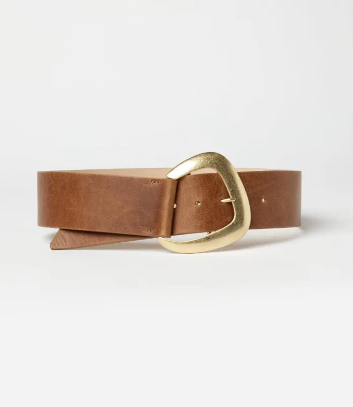 Streets Ahead Drop Waist Leather Belt sold by Karen Kane