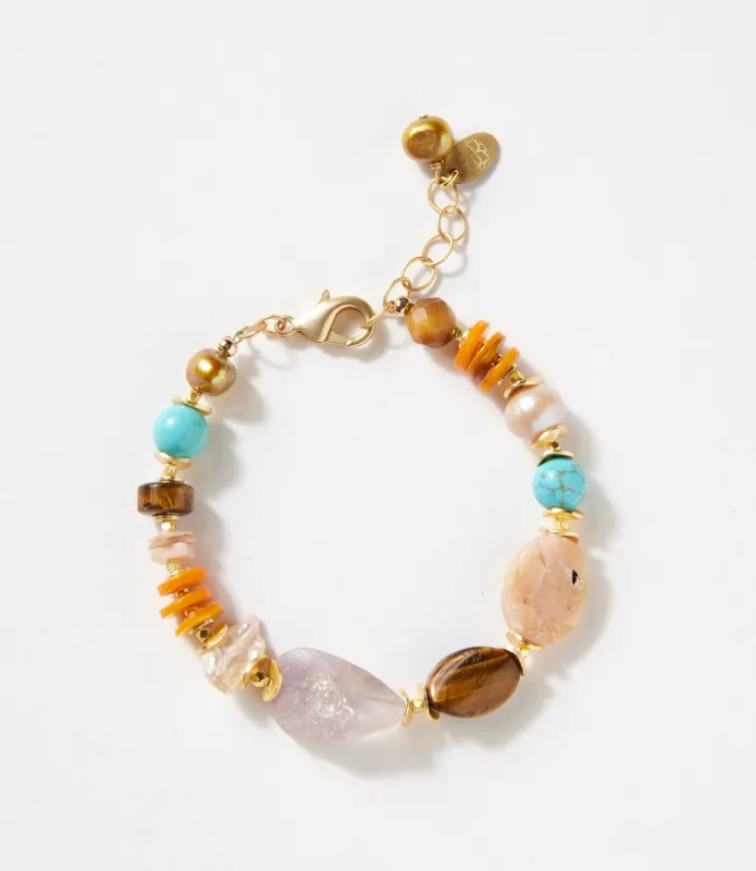 Multi Gemstone Bracelet sold by Karen Kane
