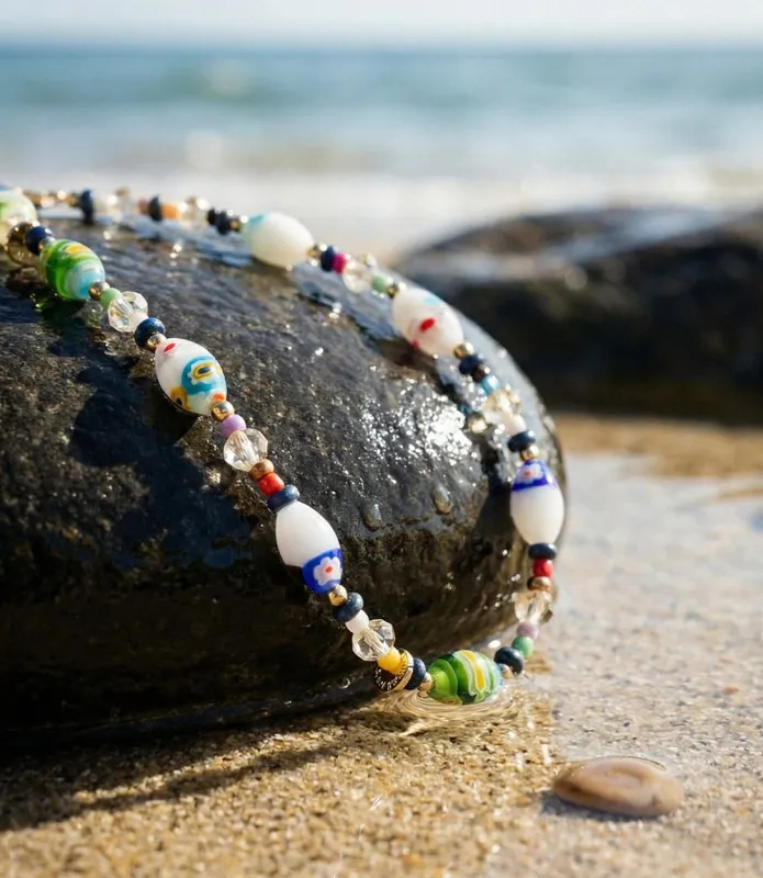 Beaded Stretch Bracelet sold by Karen Kane