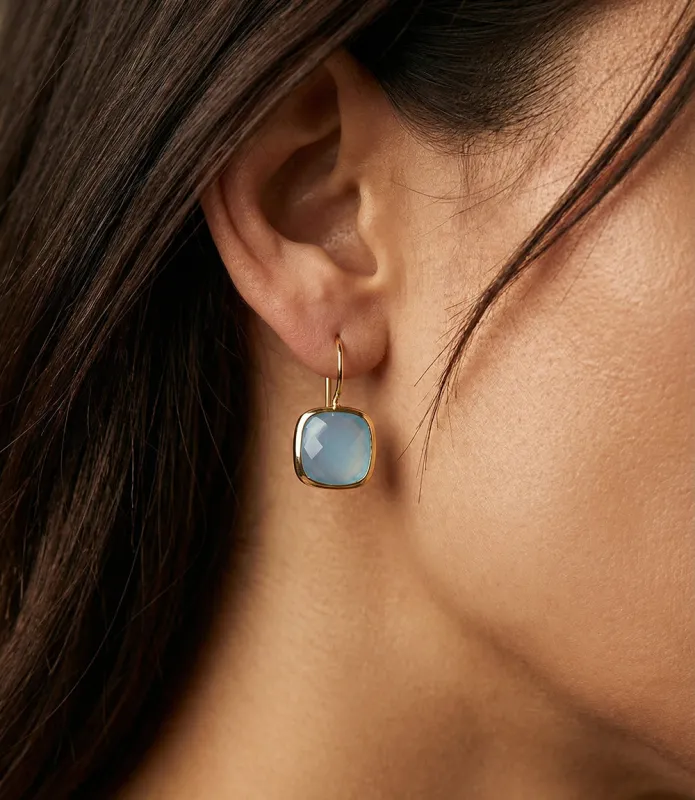 Dolce Gemstone Drop Earrings sold by Karen Kane