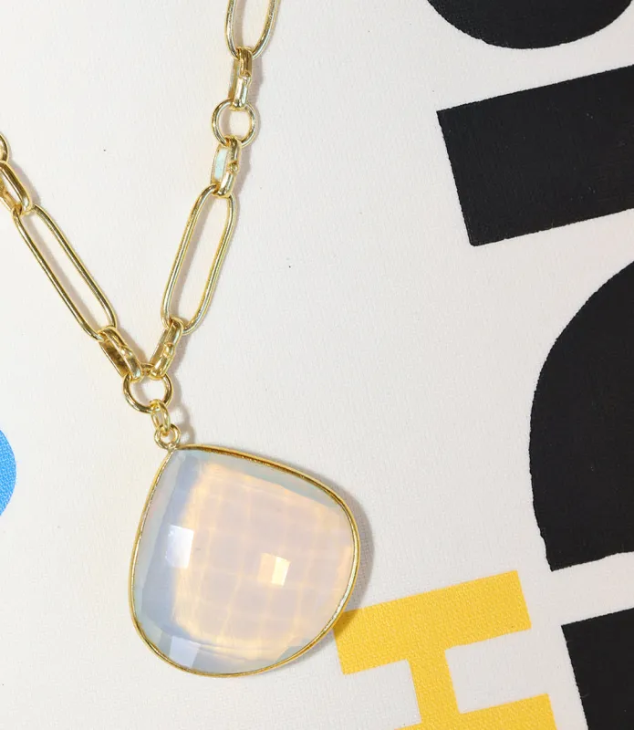 Moonstone Pendant Necklace sold by Karen Kane