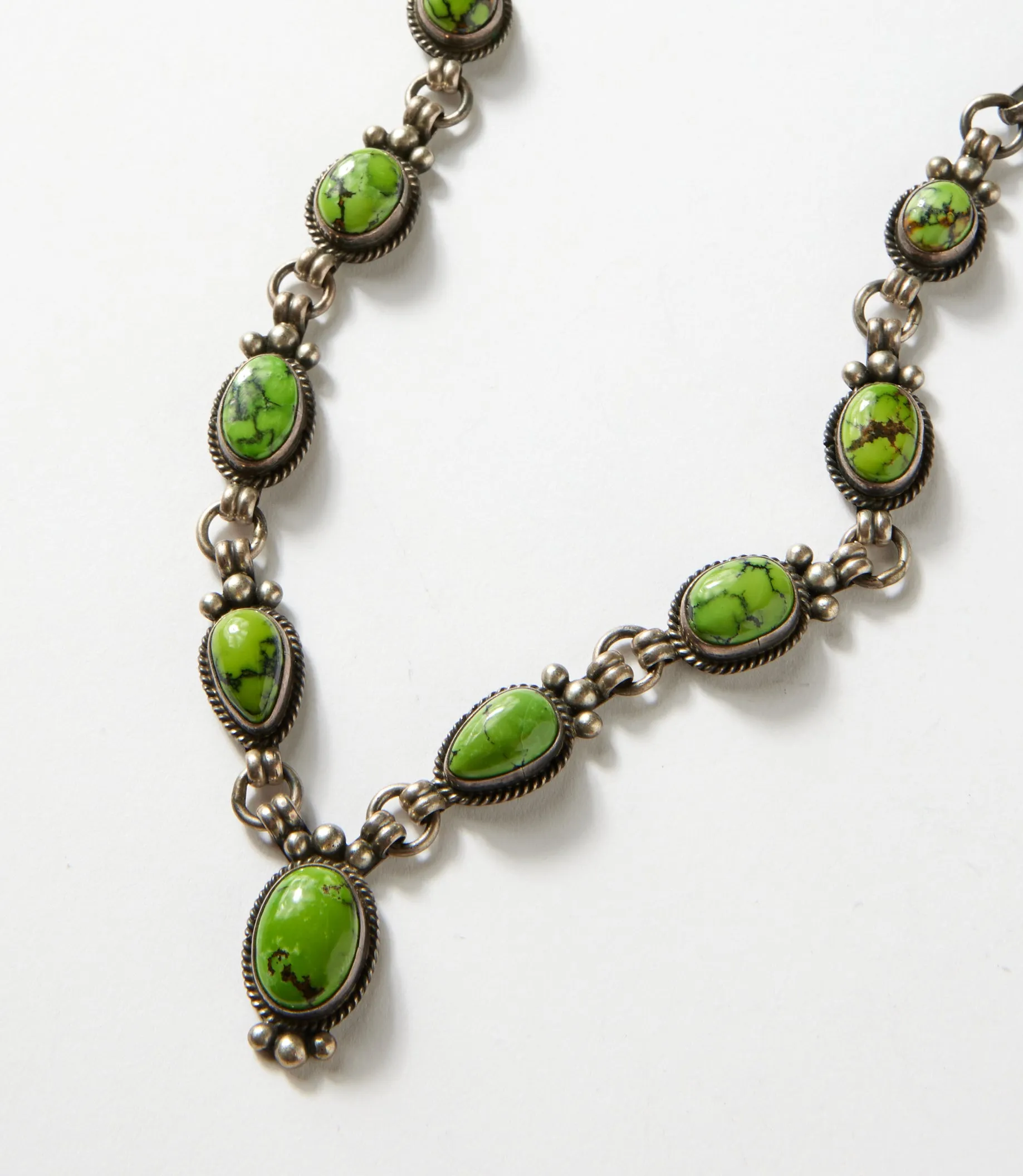 Green Turquoise Necklace And Earring Set sold by Karen Kane product image thumbnail 3