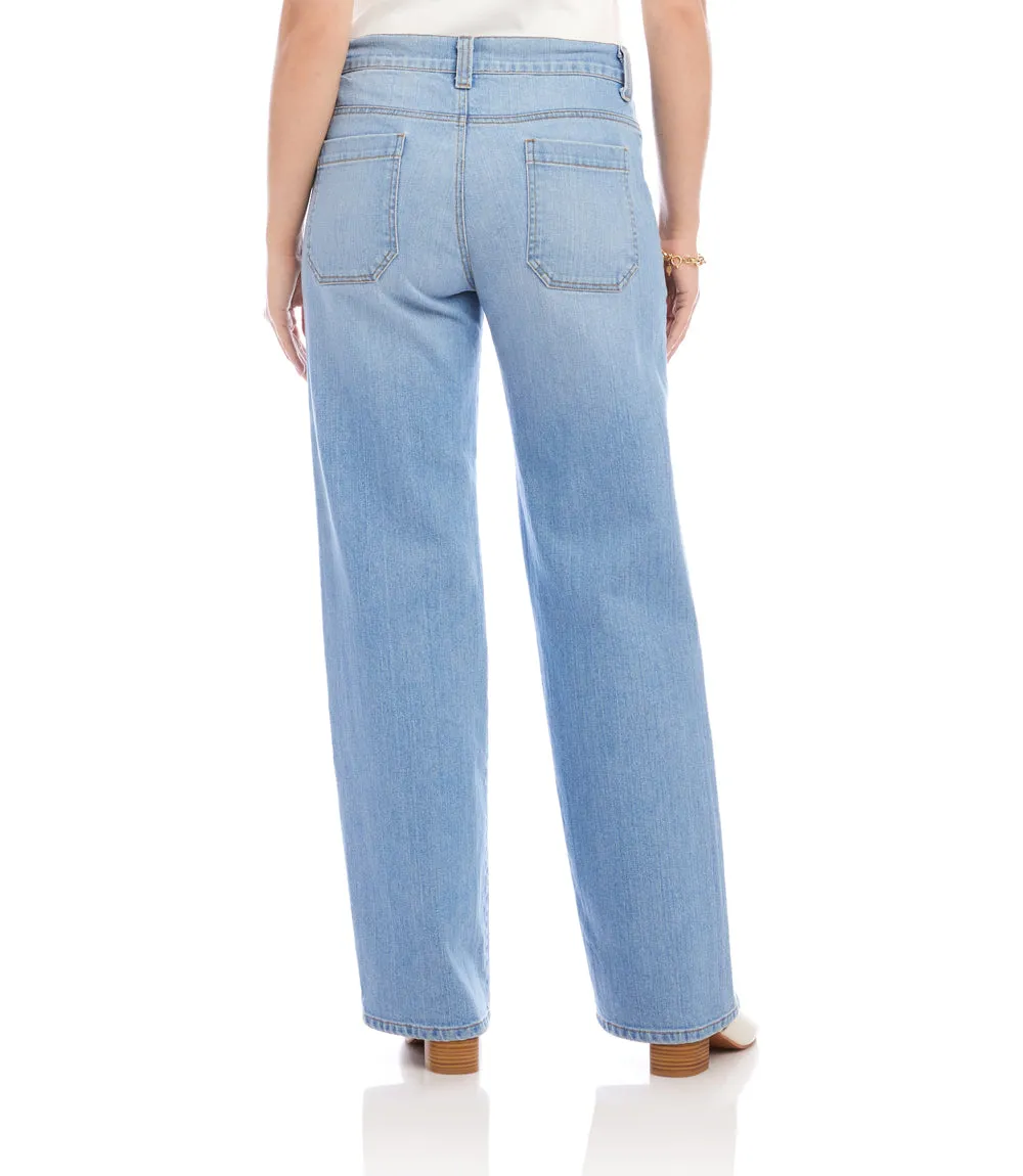 Lauren Patch Pocket Jeans sold by Karen Kane product image thumbnail 4