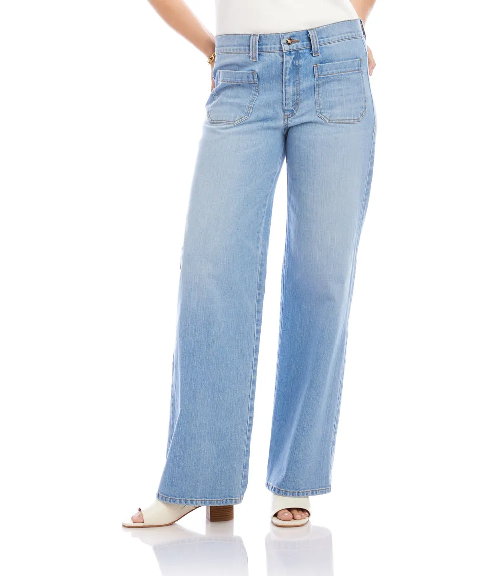 Lauren Patch Pocket Jeans sold by Karen Kane product image thumbnail 2