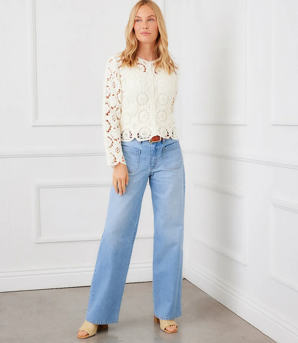 Lauren Patch Pocket Jeans sold by Karen Kane product image thumbnail 5