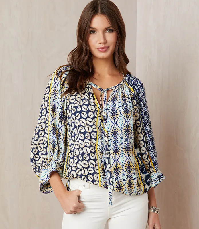 Peasant Top made by Karen Kane