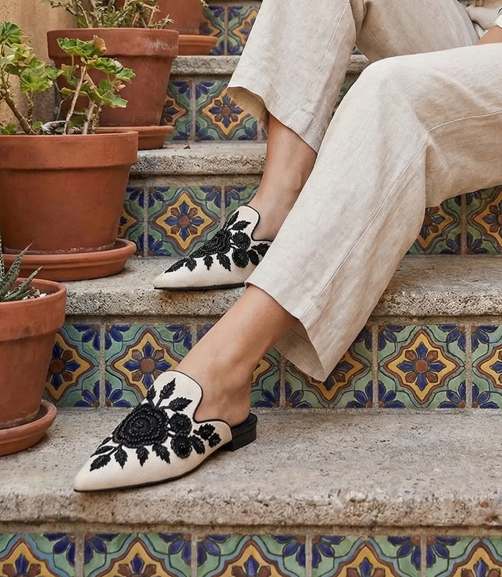Seychelles Around The World Embroidered Mules sold by Karen Kane product image thumbnail 4