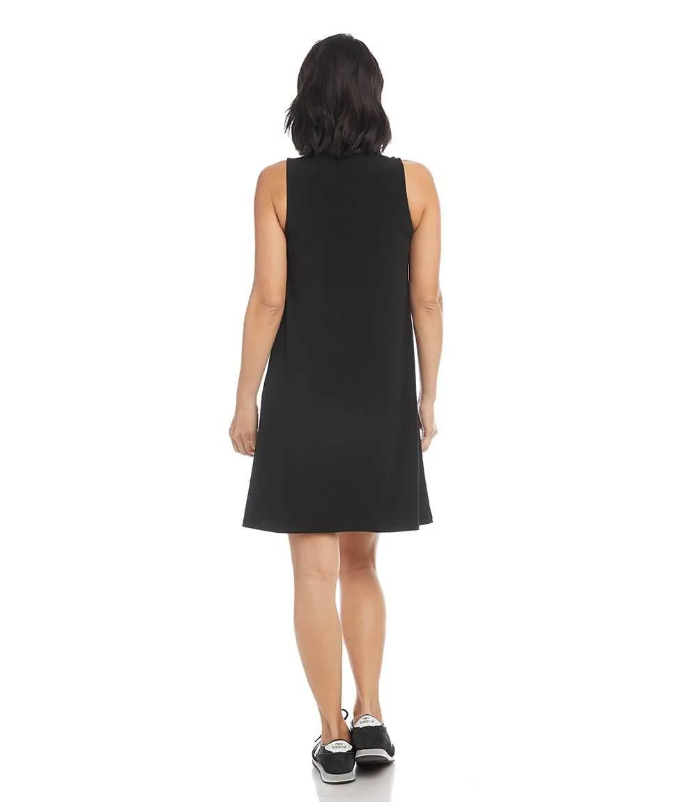 Sleeveless Zip-Up Travel Jersey Dress sold by Karen Kane product image thumbnail 5