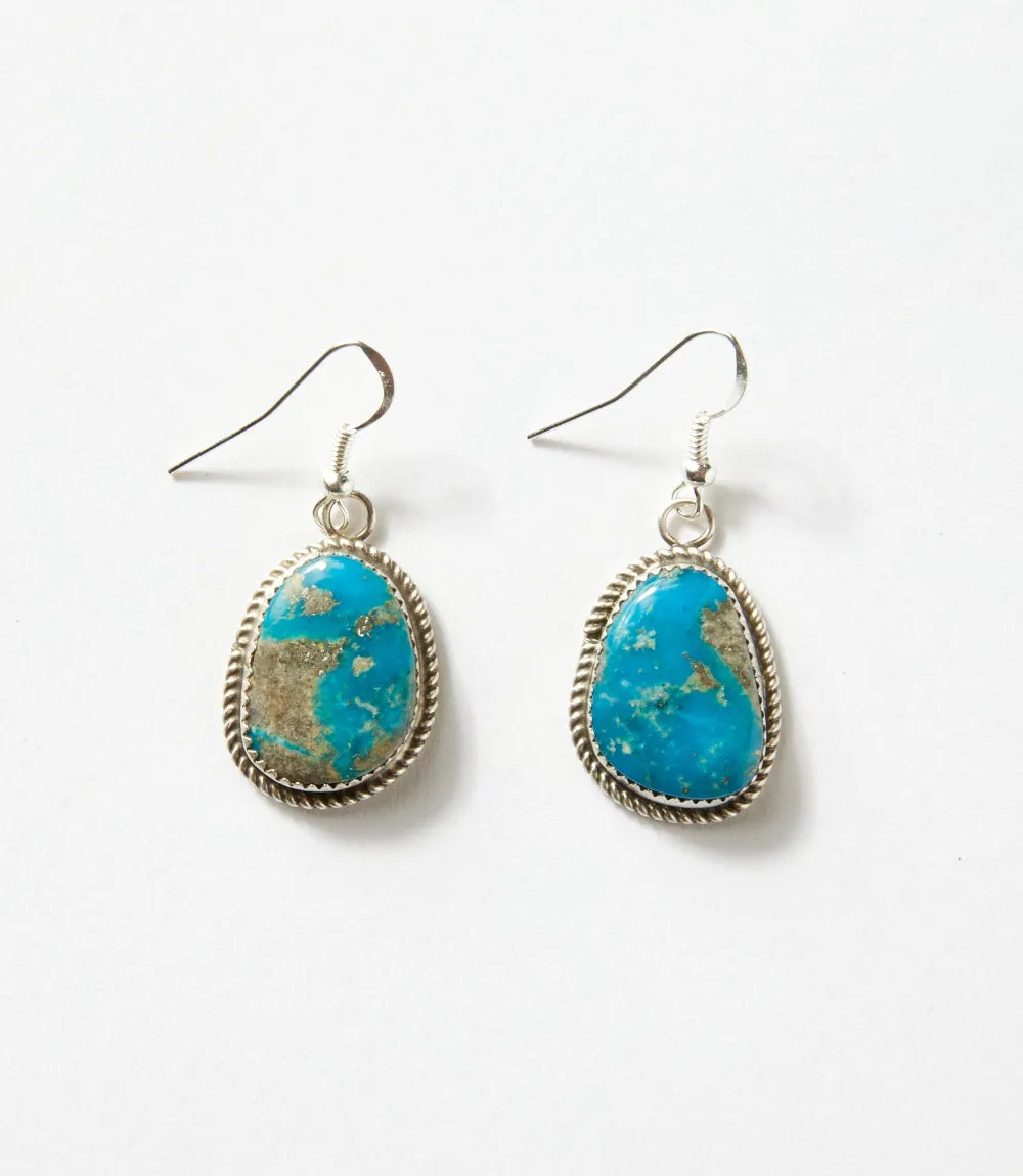 Kingman Turquoise Drop Earrings sold by Karen Kane product image thumbnail 2