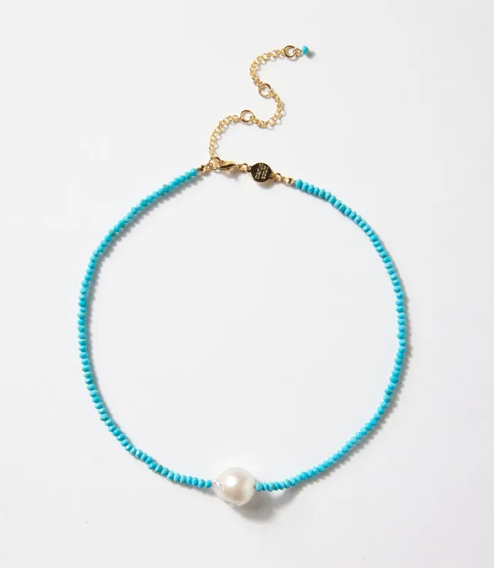 Beaded Pearl Necklace sold by Karen Kane