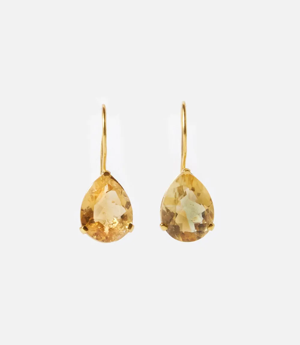 Sienna Teardrop Gemstone Earrings sold by Karen Kane