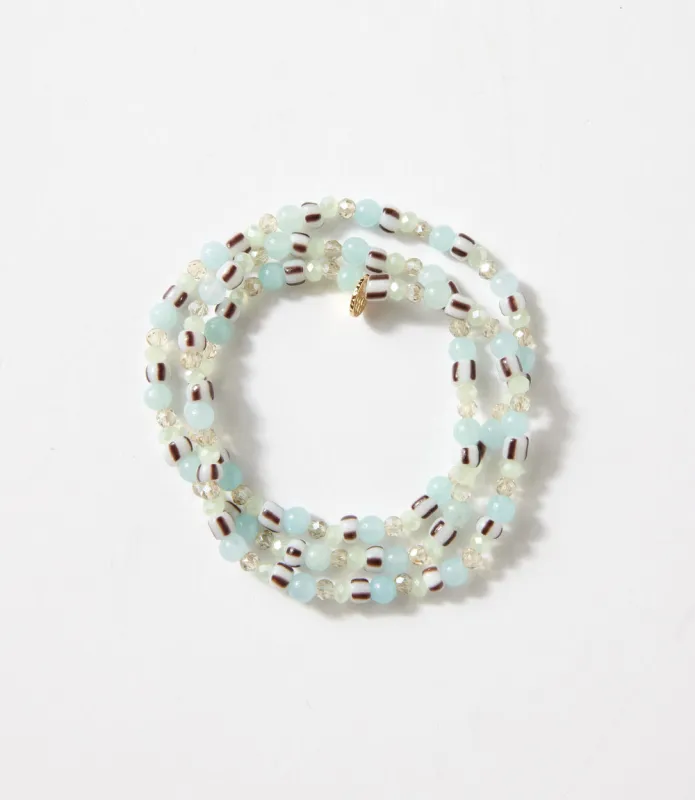 Glass Bead Wrap Bracelet sold by Karen Kane