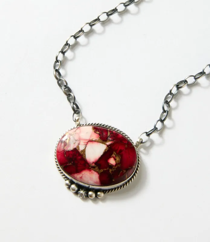 Dahlia Rose Pendant Necklace sold by Karen Kane