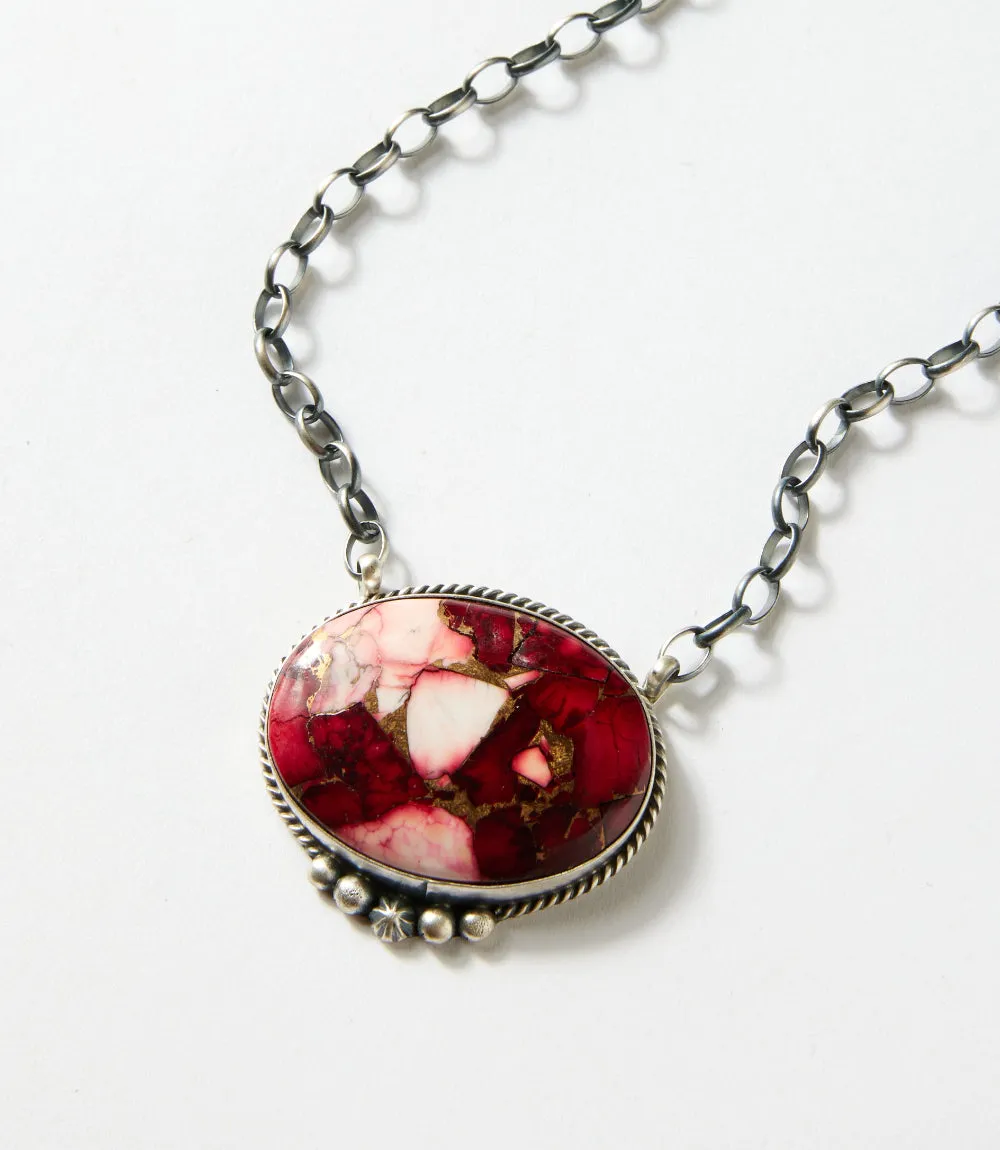 Dahlia Rose Pendant Necklace sold by Karen Kane