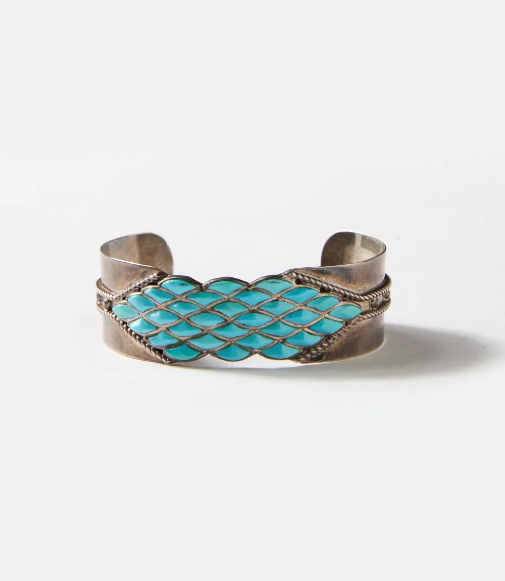 Turquoise Inlay Cuff Bracelet sold by Karen Kane product image thumbnail 3