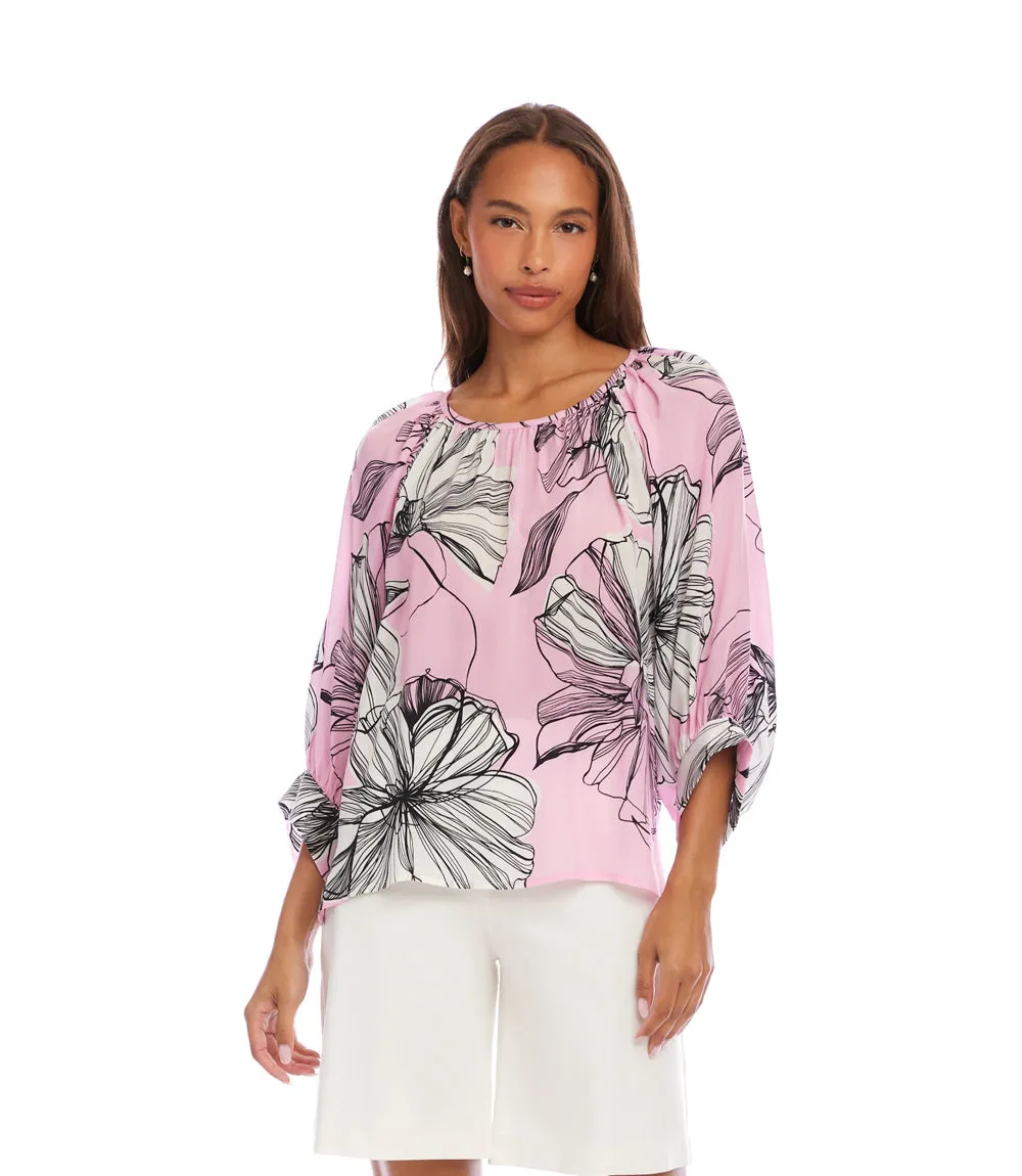 Blouson Sleeve Top sold by Karen Kane product image thumbnail 3