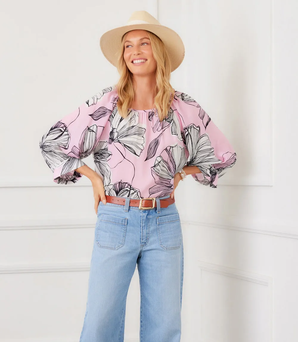 Blouson Sleeve Top sold by Karen Kane product image thumbnail 2