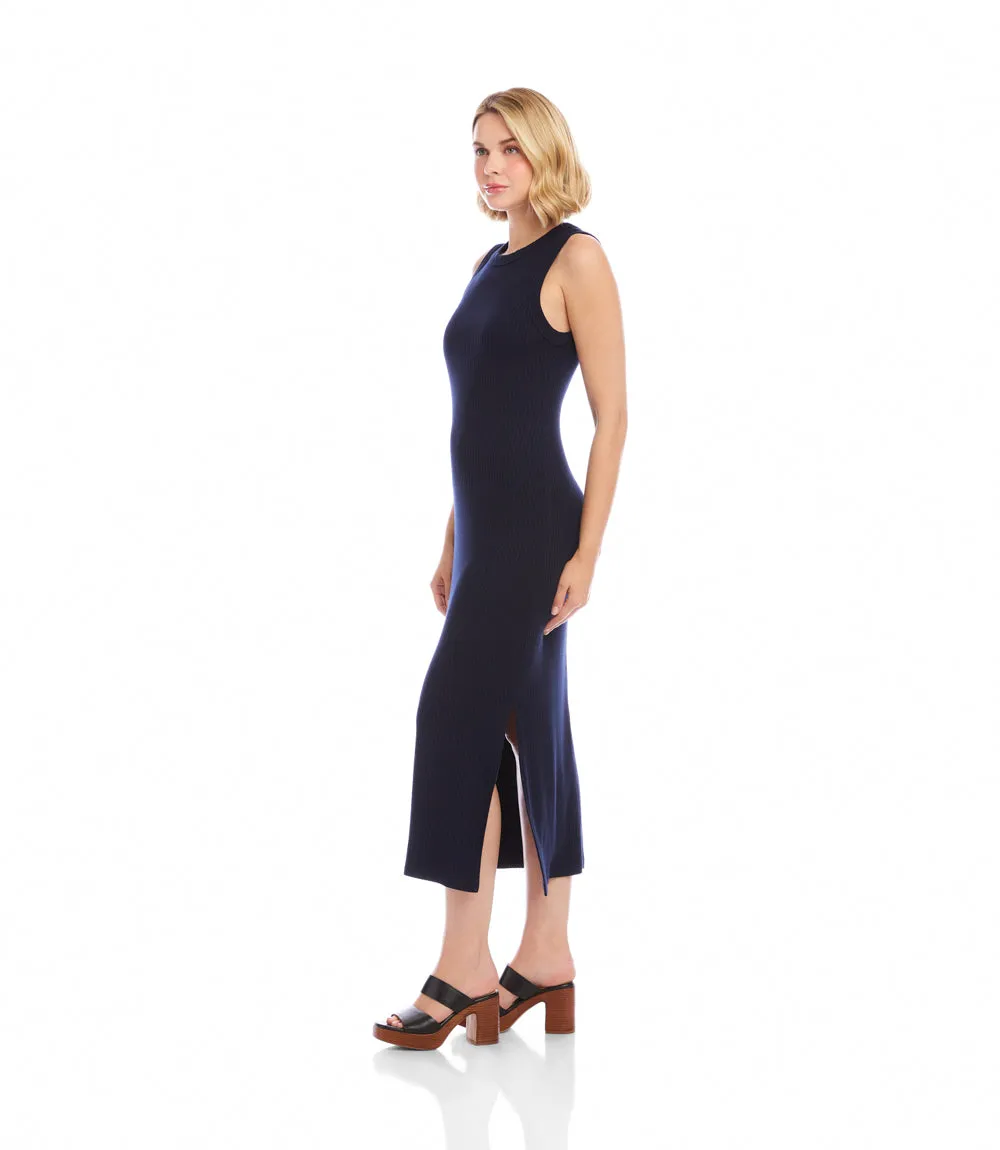 Ribbed Sleeveless Midi Column Dress sold by Karen Kane product image thumbnail 3