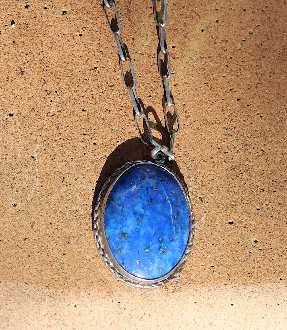 Lapis Pendant Necklace sold by Karen Kane