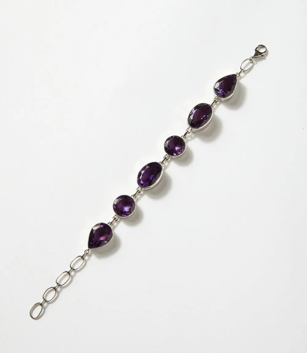 Amethyst Stone Bracelet sold by Karen Kane product image thumbnail 3