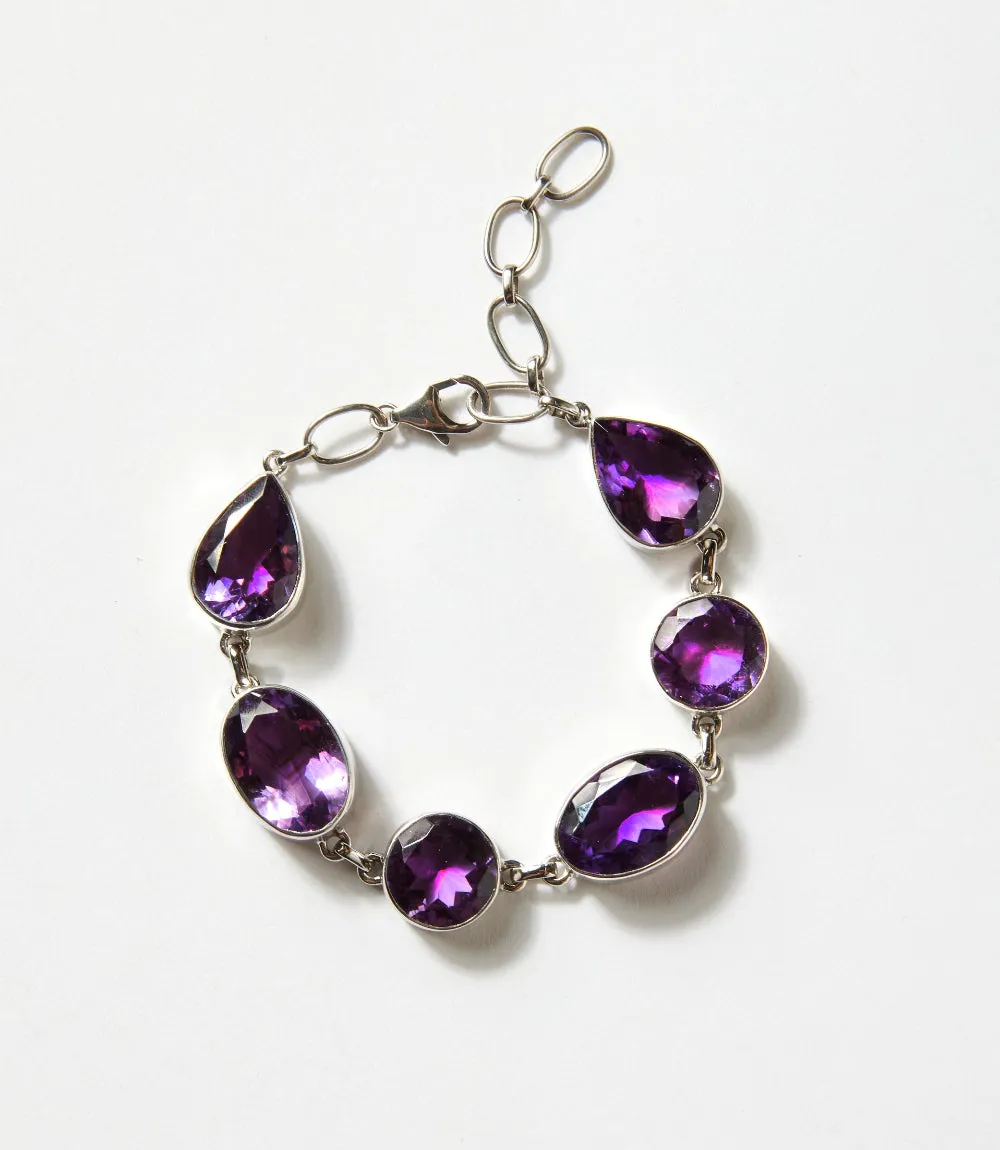 Amethyst Stone Bracelet sold by Karen Kane