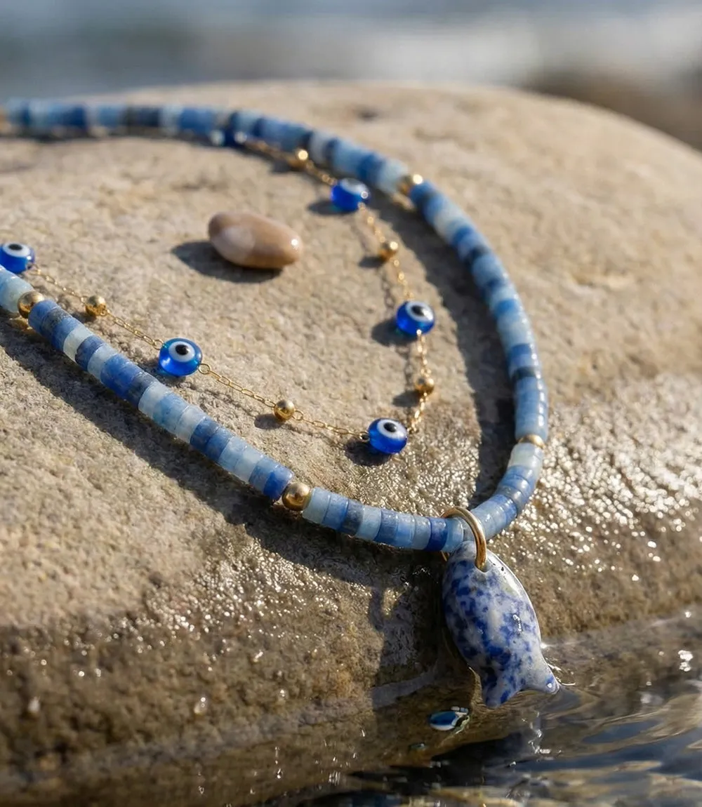 Double Layer Necklace sold by Karen Kane product image thumbnail 4