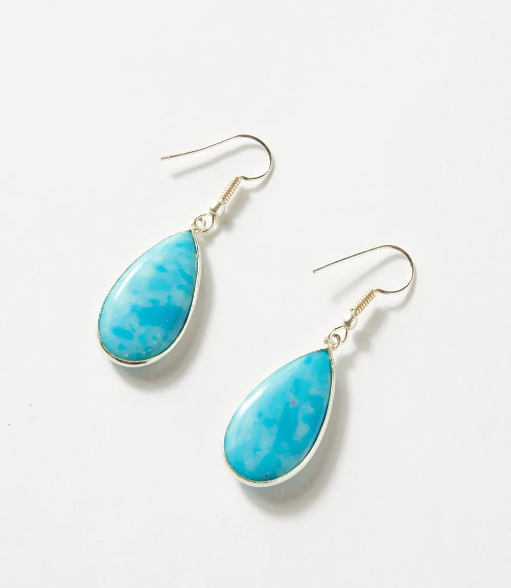 Larimar Teardrop Earrings sold by Karen Kane product image thumbnail 4