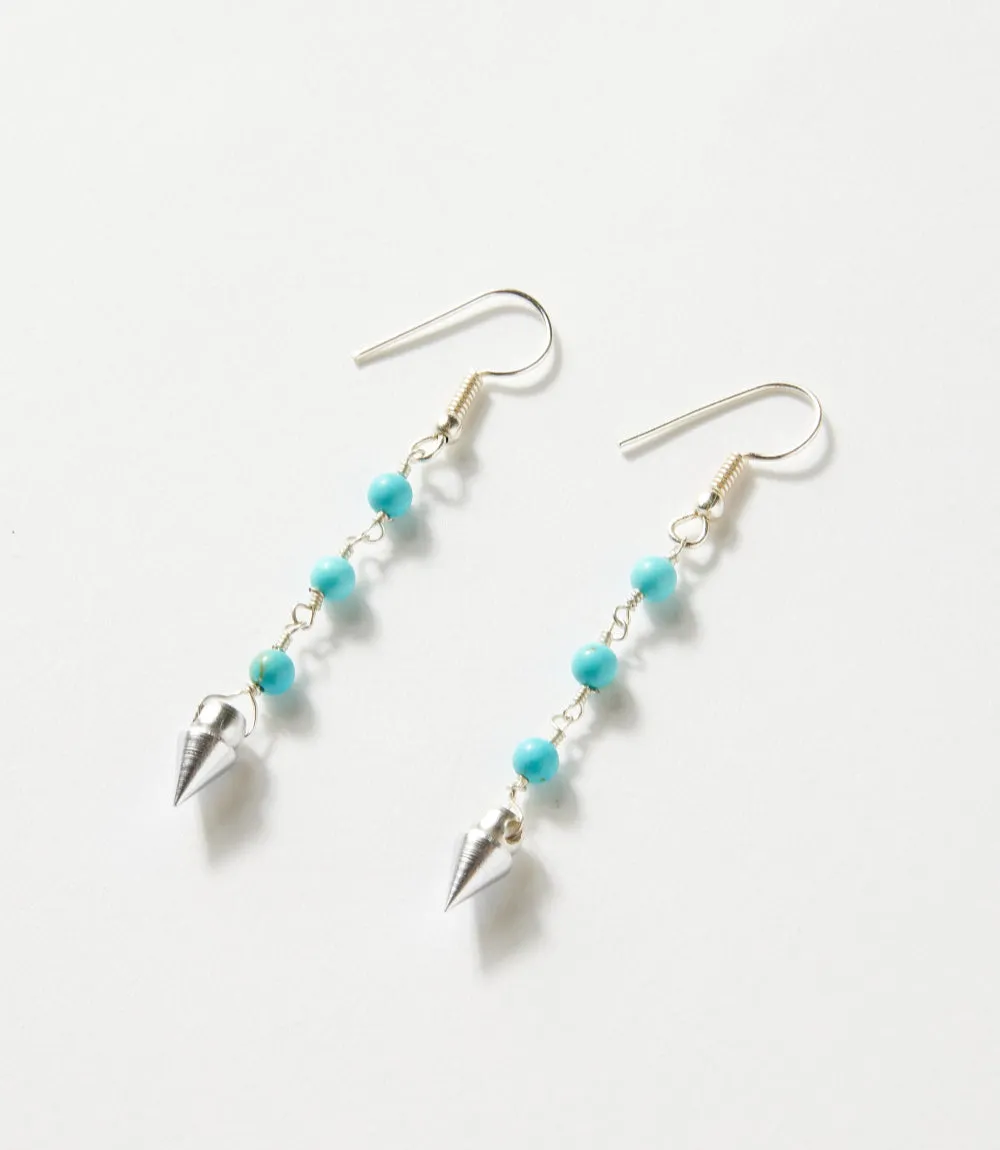 Beaded Turquoise Earrings sold by Karen Kane product image thumbnail 2