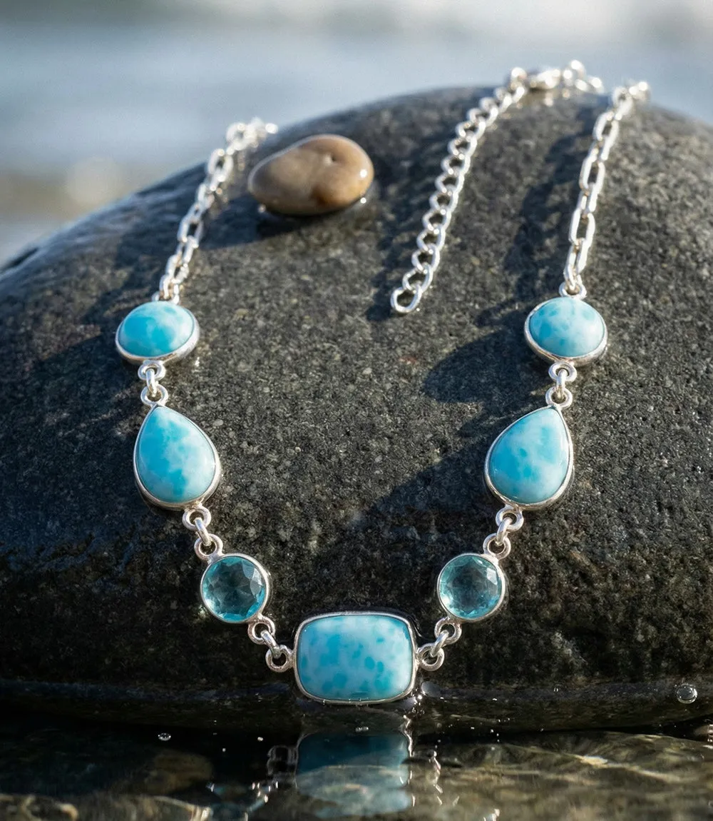Larimar Station Bracelet sold by Karen Kane