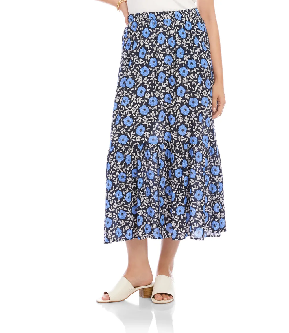 Front Slit Midi Skirt sold by Karen Kane product image thumbnail 4