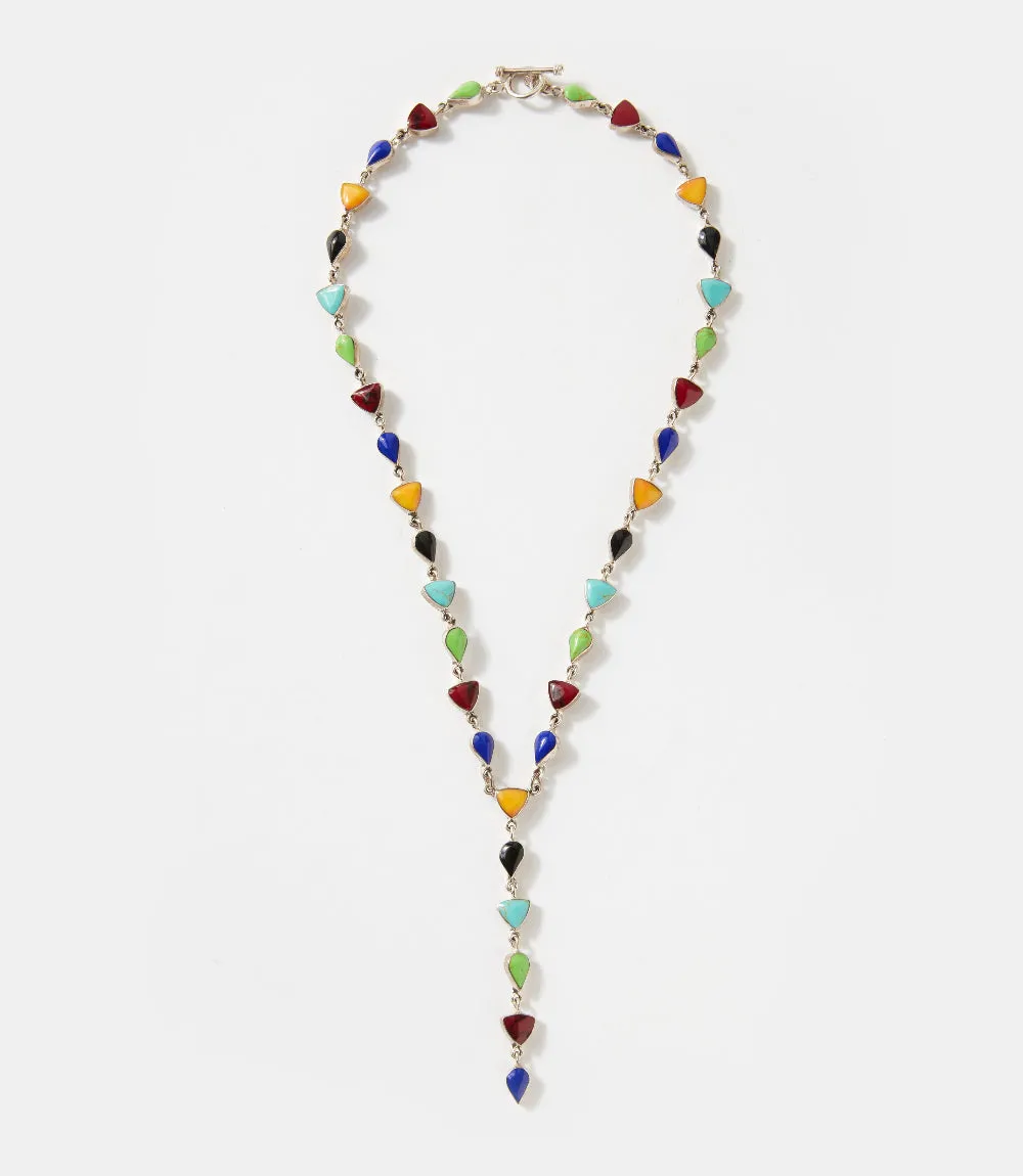 Sterling Silver Triangle Stone Necklace sold by Karen Kane product image thumbnail 2