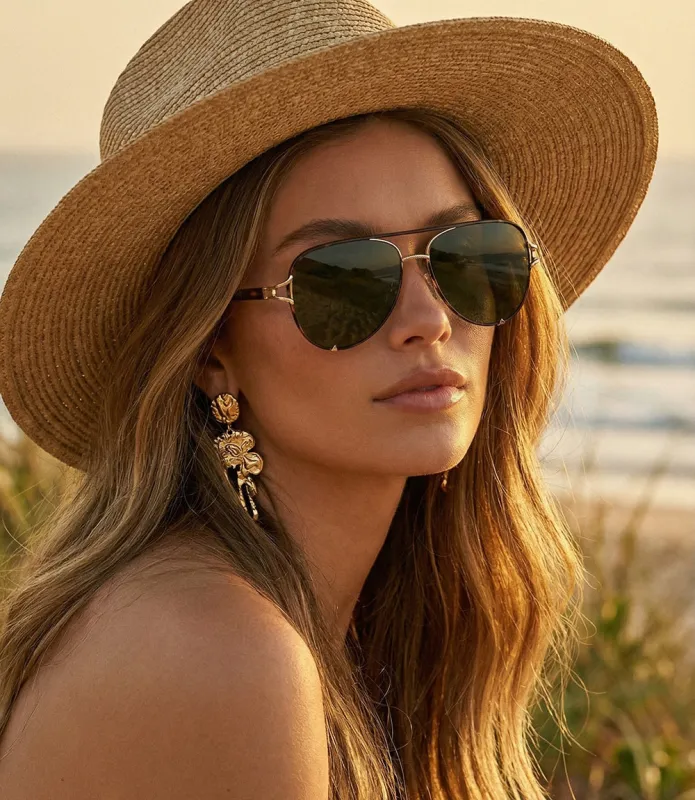 Quay High Key Twist Sunglasses made by Quay Australia