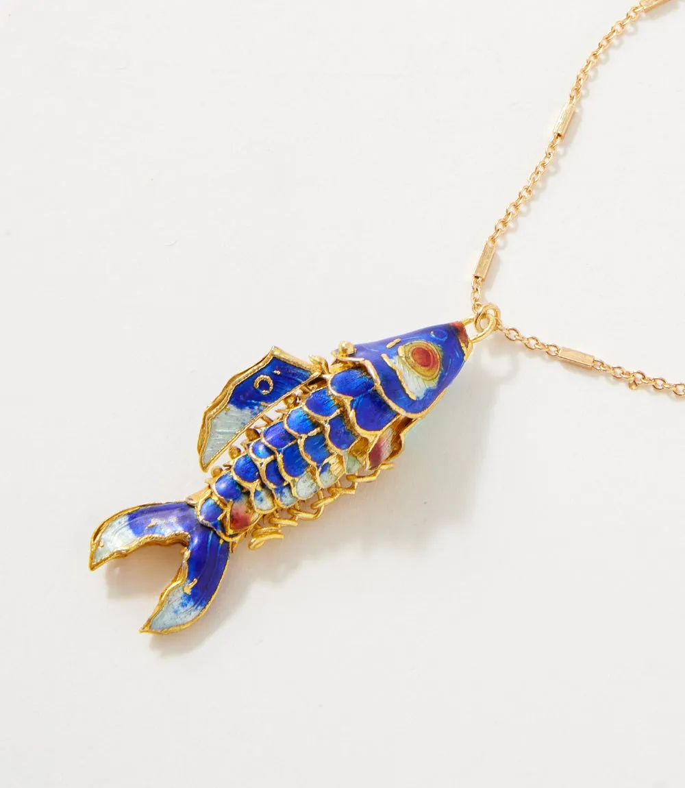 Gone Fishing Pendant Necklace sold by Karen Kane product image thumbnail 2