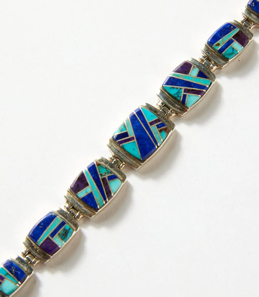Multi Color Turquoise Inlay Bracelet sold by Karen Kane product image thumbnail 3