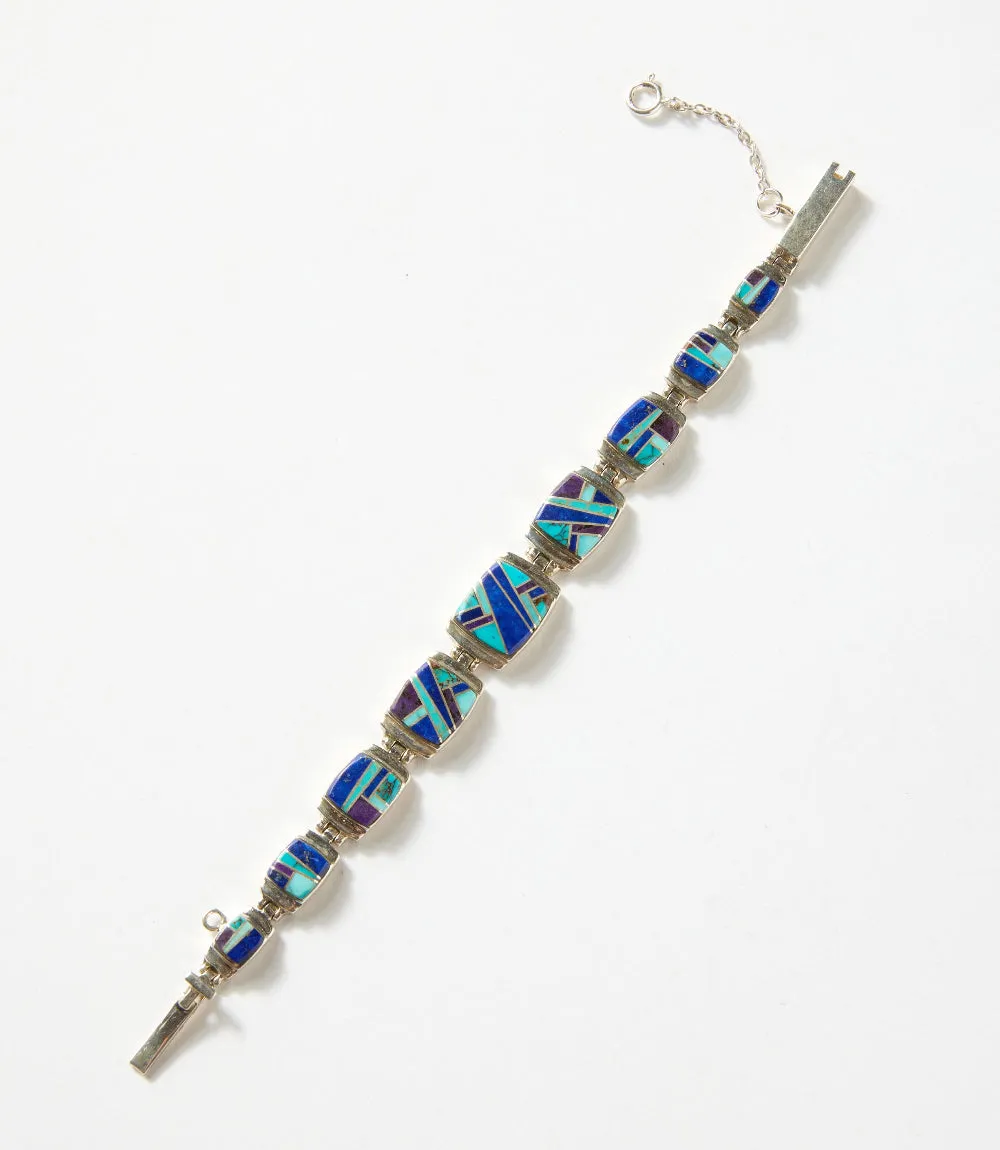 Multi Color Turquoise Inlay Bracelet sold by Karen Kane product image thumbnail 4