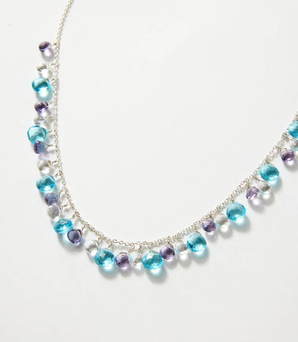 Dangling Gemstone Necklace sold by Karen Kane product image thumbnail 3