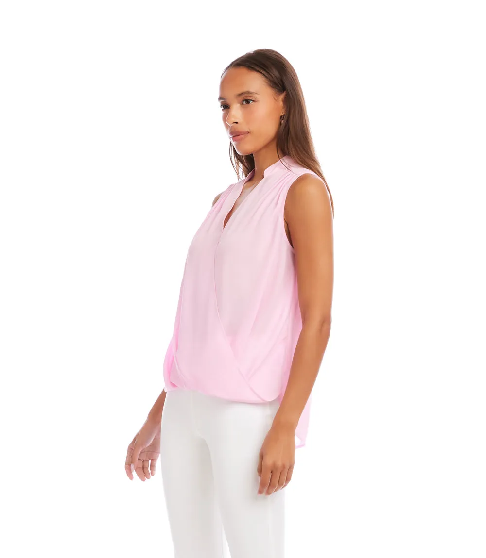 Sleeveless Drape Front Top sold by Karen Kane product image thumbnail 4